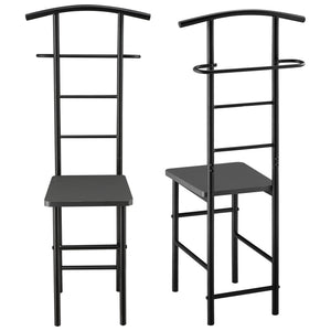 Fotel męski Anaheim 107x45x45 cm z wieszakiem na ubrania en.casa
