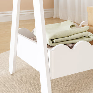 Szafka na ubrania dziecięce Vestnes 99x66x38 cm [en.casa]