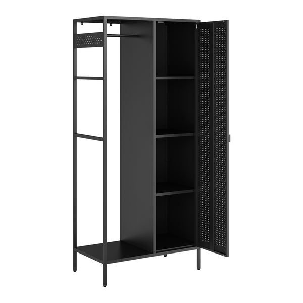 Szafa Puumala 180x80x45 cm metal [en.casa]