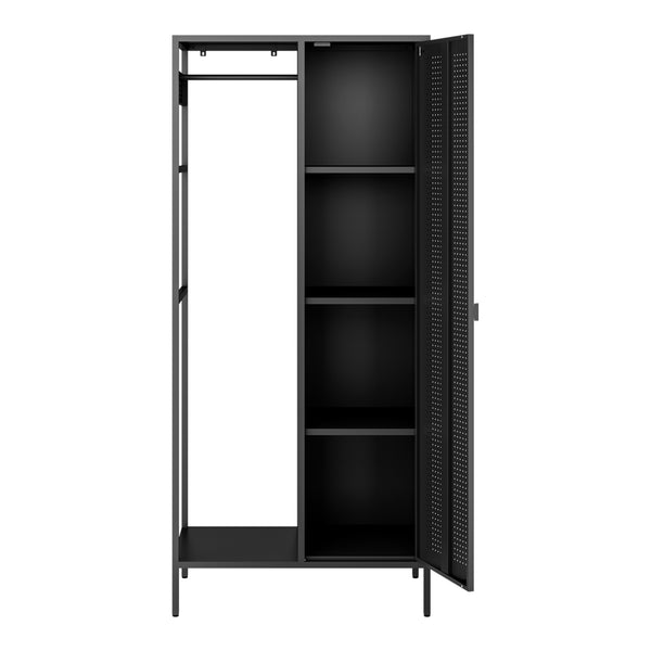 Szafa Puumala 180x80x45 cm metal [en.casa]