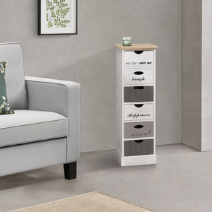 Komoda Salo z 6 szufladami 91x29x27cm w różnych kolorach. kolory [en.casa]