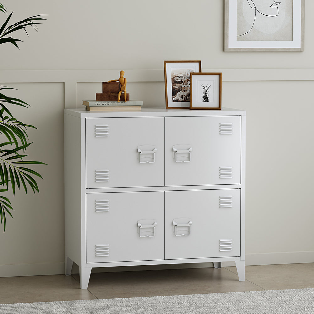 Szafka biurowa Hamina 80x40x82 cm w różnych kolorach [en.casa] - premiumXL
