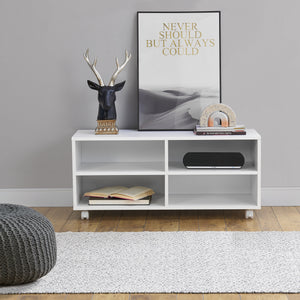 Szafka niska na kółkach Gränne 90x35x41cm w różnych kolorach. kolory [en.casa]