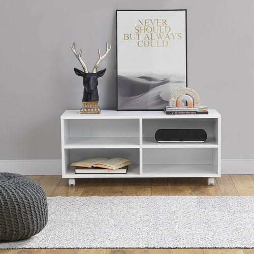 Szafka niska na kółkach Gränne 90x35x41cm w różnych kolorach. kolory [en.casa]