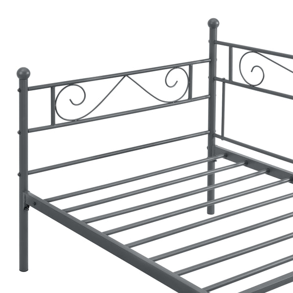 Łóżko metalowe Kerava 90x200 cm w różnych kolorach kolory en.casa