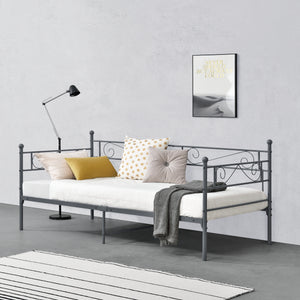 Łóżko metalowe Kerava 90x200 cm w różnych kolorach kolory en.casa