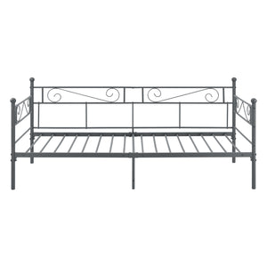 Łóżko metalowe Kerava 90x200 cm z materacem z zimnej pianki w różnych kolorach Colours en.casa