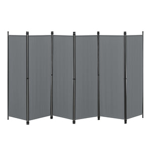 Parawan pokojowy Huesca 6-częściowy 300x171 cm różne kolory en.casa - premiumXL