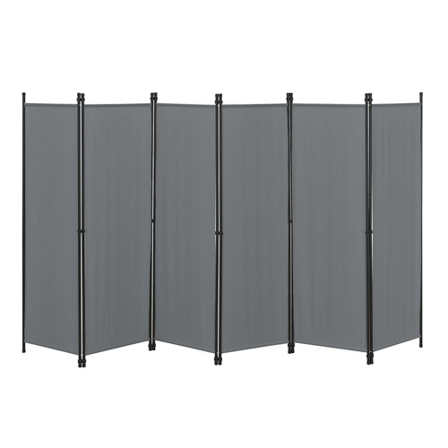 Parawan pokojowy Huesca 6-częściowy 300x171 cm różne kolory en.casa - premiumXL