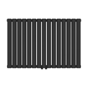 Designerski grzejnik rurowy Nore czarny 60x90cm dwuwarstwowy 1180W [neu.haus]