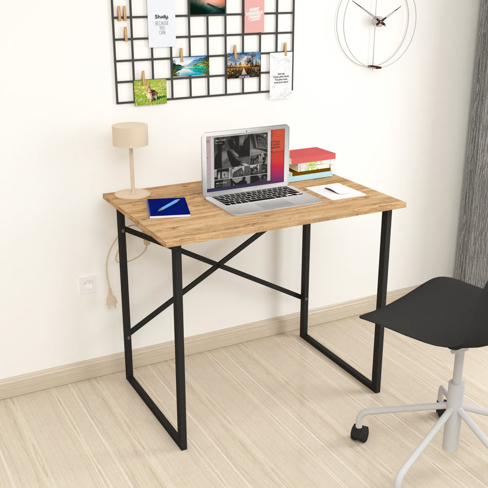 Biurko Tjeldsund 74x90x60 cm w różnych kolorach [en.casa] - premiumXL
