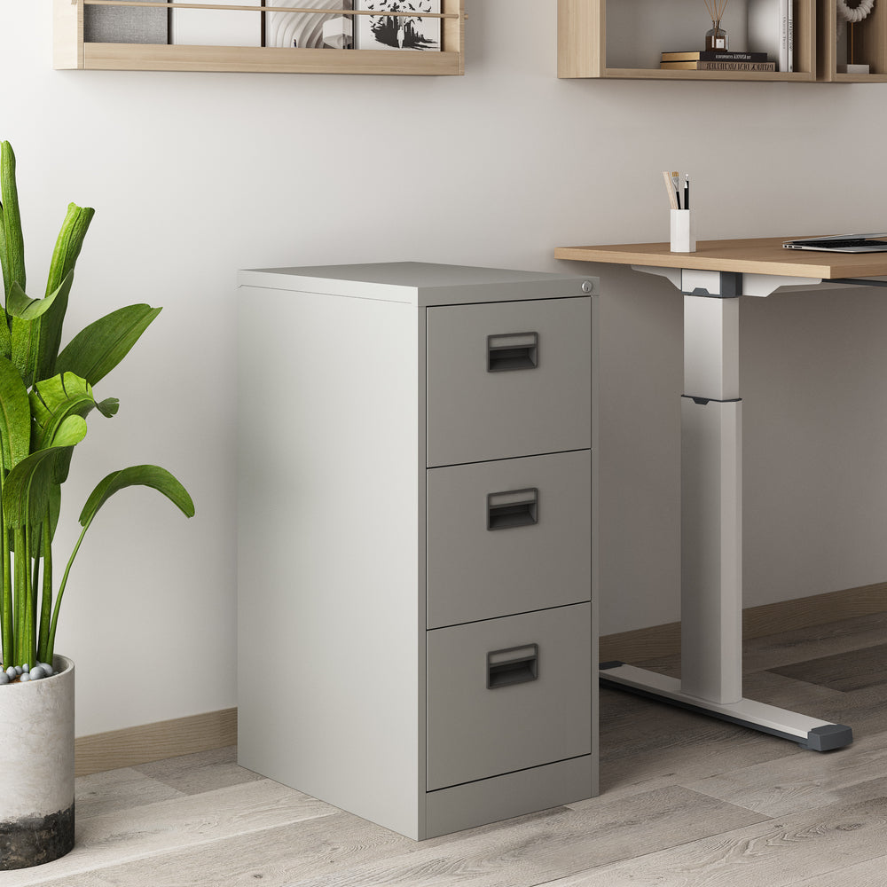 Komoda z szufladami Rääkkylä 103x45x62cm stal [en.casa] - premiumXL