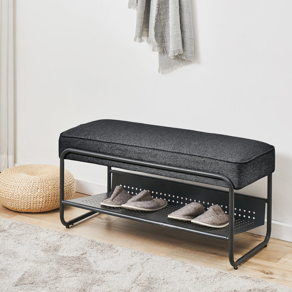 Ławka na buty Lillehammer 90x37x42 cm [en.casa]