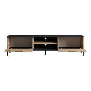 Stolik RTV Lempäälä z 2 półkami 160 x 35 x 39 cm w różnych kolorach [en.casa]