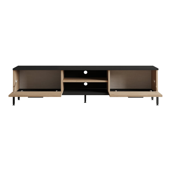 Stolik RTV Lempäälä z 2 półkami 160 x 35 x 39 cm w różnych kolorach [en.casa]