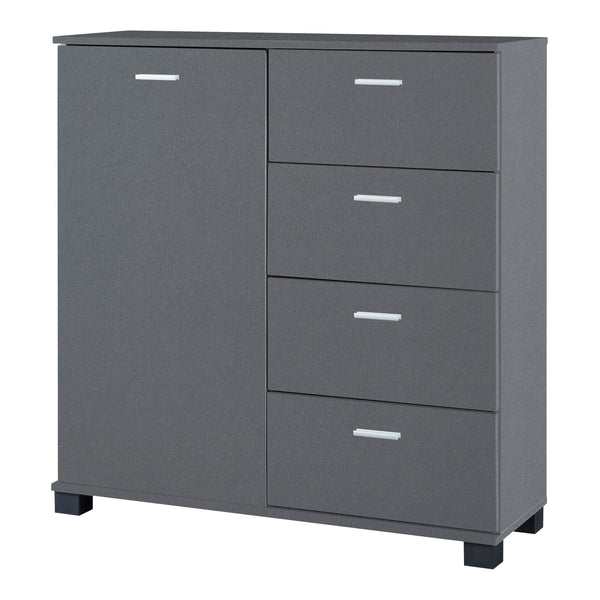 Kredens Döbritz 84x80x28 cm [en.casa]