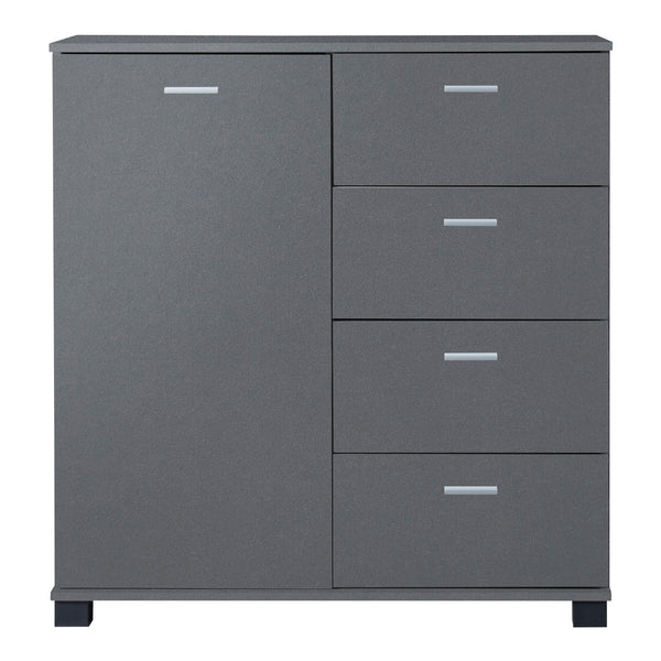Kredens Döbritz 84x80x28 cm [en.casa]