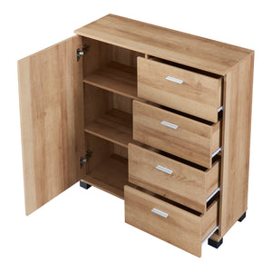 Kredens Döbritz 84x80x28 cm [en.casa]