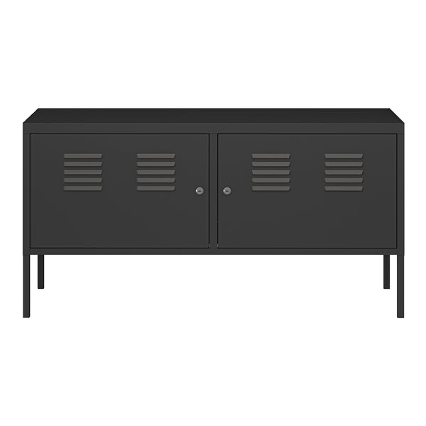 Sideboard Pyhtää 118x40x60cm stal [en.casa]