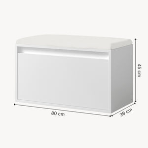 Ławka Degerfors 80x39x45 cm [en.casa]