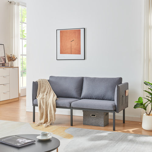 Sofa 2-osobowa Kamar [en.casa]