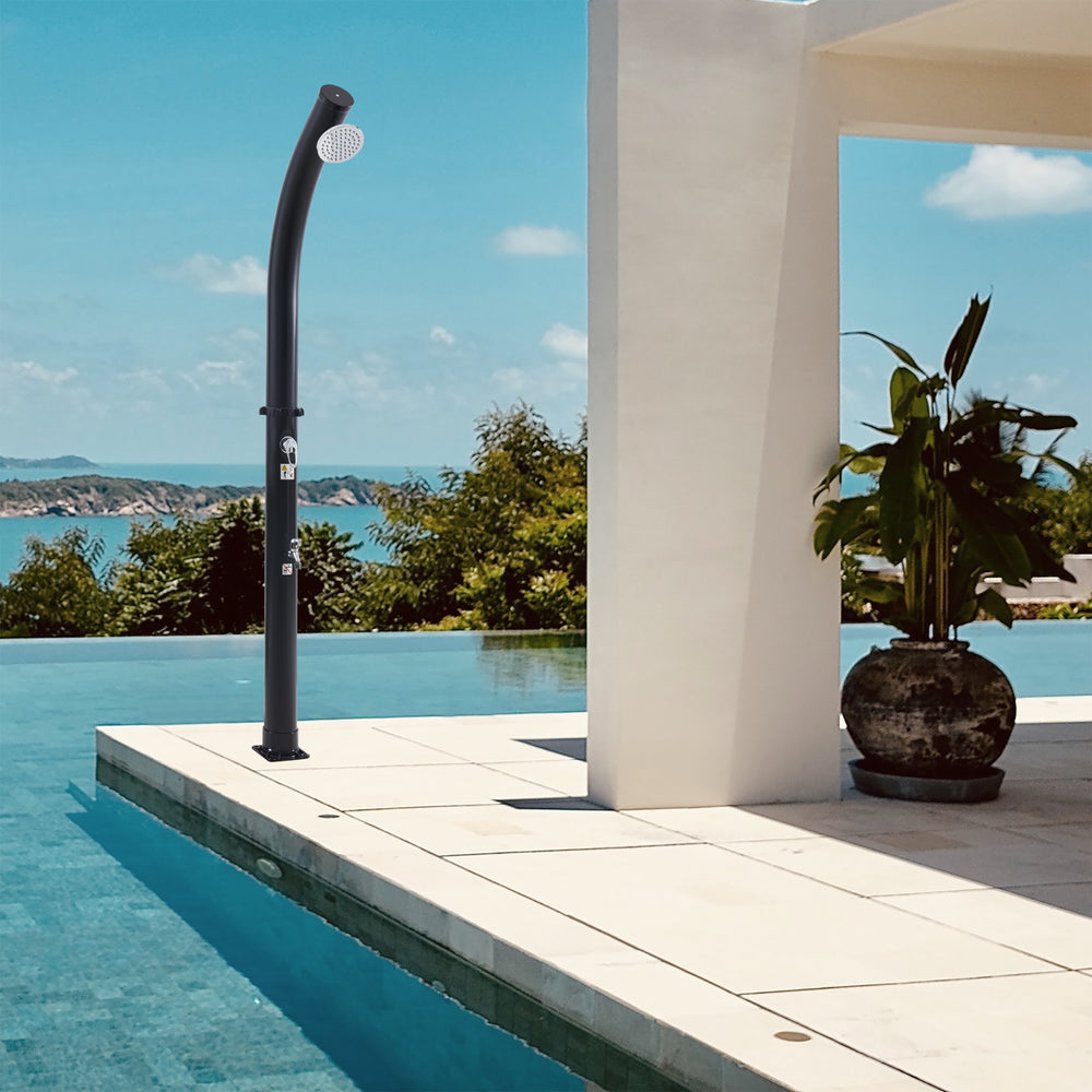 Prysznic solarny Kebomi 216 cm 18 L [casa.pro]