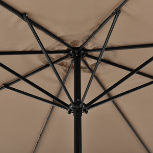 Parasol ogrodowy z regulowanym stojakiem