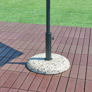 Podstawa do parasola Bitritto betonowa Ø45x6 cm [casa.pro] - premiumXL
