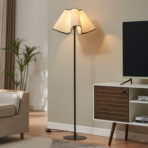 Lampa stojąca Ashton 153cm czarna/biała [lux.pro] - premiumXL