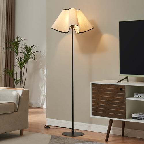Lampa stojąca Ashton 153cm czarna/biała [lux.pro] - premiumXL