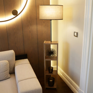 Lampa stojąca Redditch beżowa [lux.pro] - premiumXL