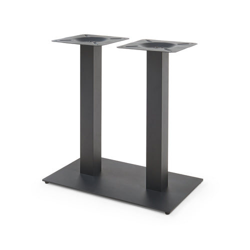 Rama stołu Vadejord stal 70x40x73 cm czarny [en.casa]