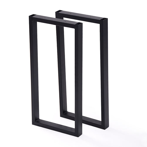 Stelaż stołu Møldrup 56x27cm czarny [en.casa] - premiumXL