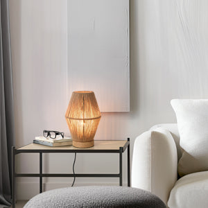 Lampa stołowa Arundel 1xE27 wygląd drewna/naturalny [lux.pro] - premiumXL