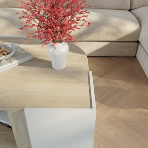 Stolik kawowy Klipsari 75x75x40 cm [en.casa]