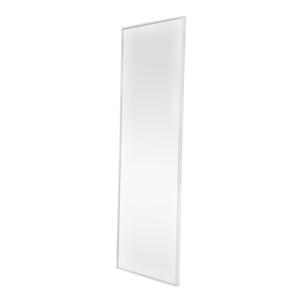 Lustro drzwiowe Lesina z aluminiową ramą 120x37cm [en.casa]