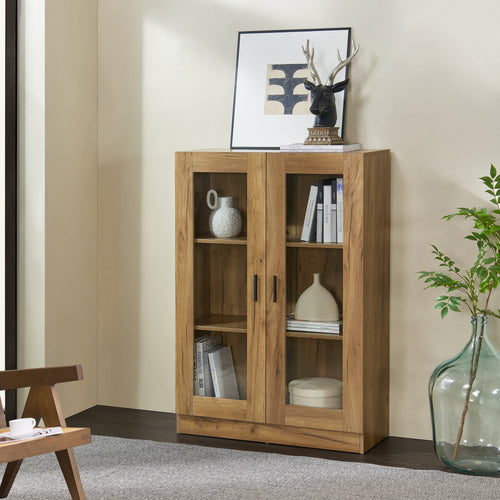 Witryna Sorø 80x31x115cm w różnych kolorach [en.casa] - premiumXL