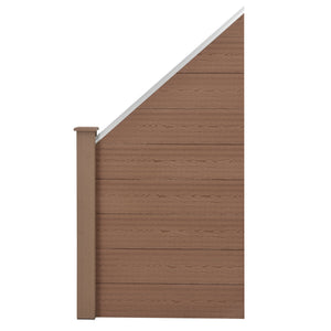 Ogrodzenie ogrodowe Segovia WPC w różnych wzorach wzory [neu.holz]