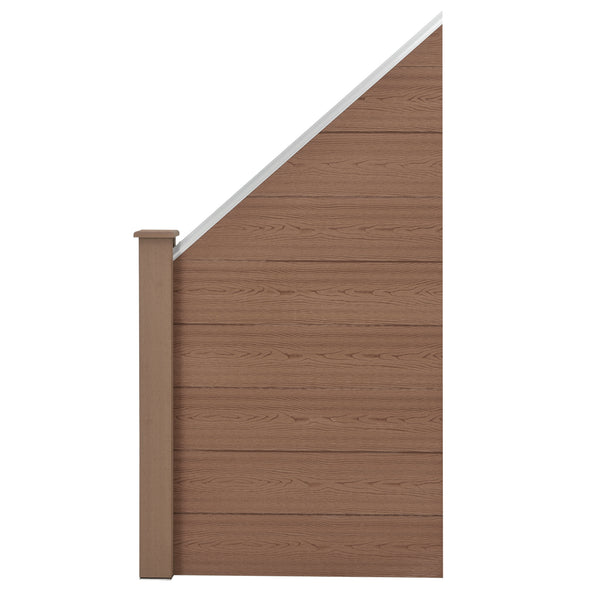 Ogrodzenie ogrodowe Segovia WPC w różnych wzorach wzory [neu.holz]