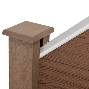 Ogrodzenie ogrodowe Segovia WPC w różnych wzorach wzory [neu.holz]