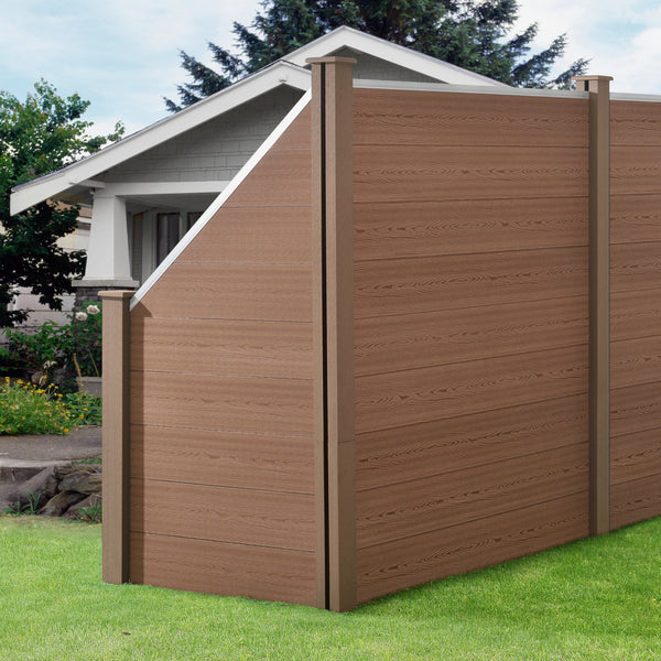 Ogrodzenie ogrodowe Segovia WPC w różnych wzorach wzory [neu.holz]