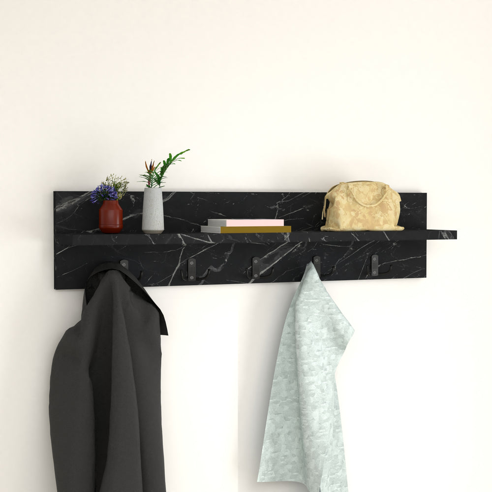 Wieszak ścienny Hammarö 80x11x18cm w różnych kolorach [en.casa] - premiumXL
