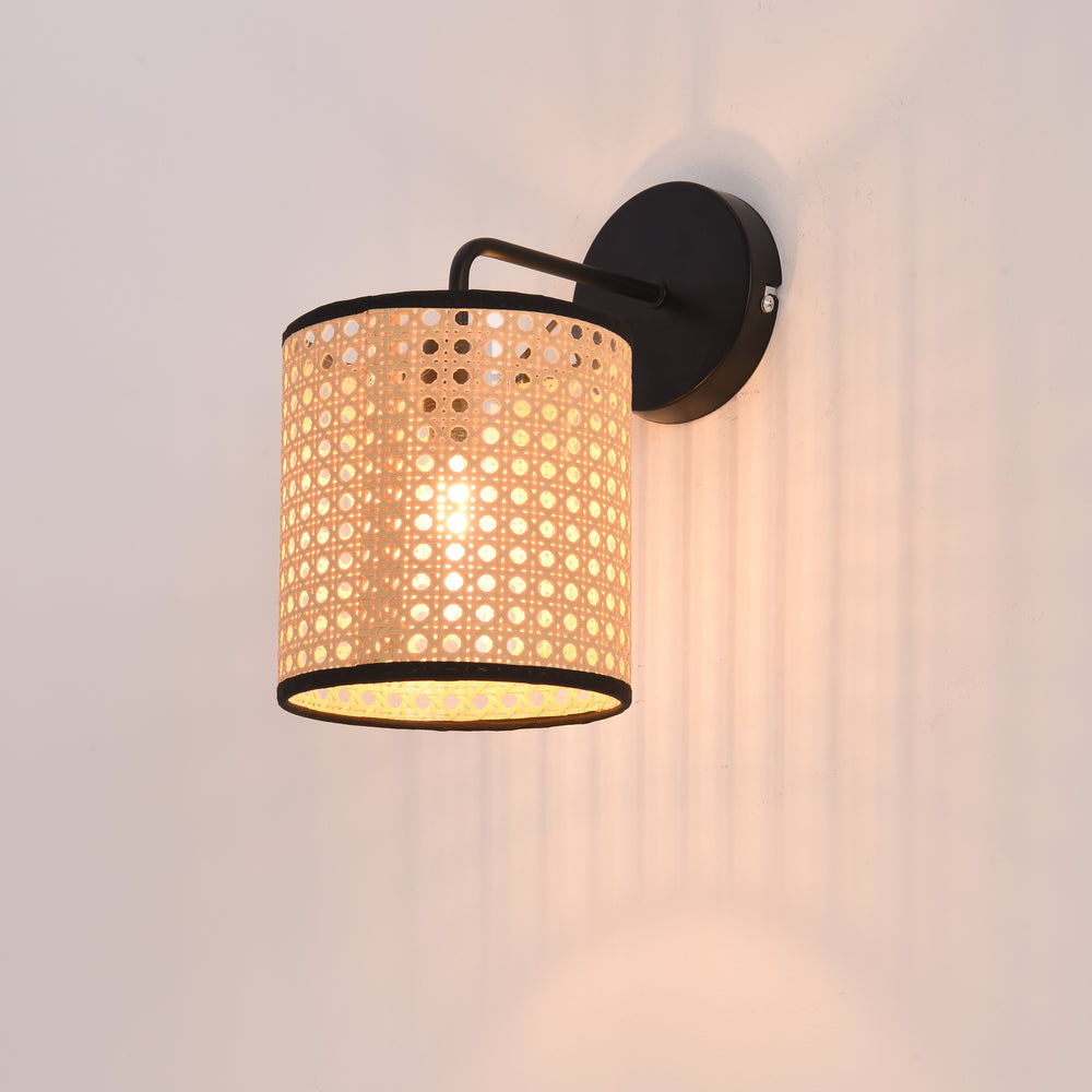 Kinkiet rattanowy Southend [lux.pro]
