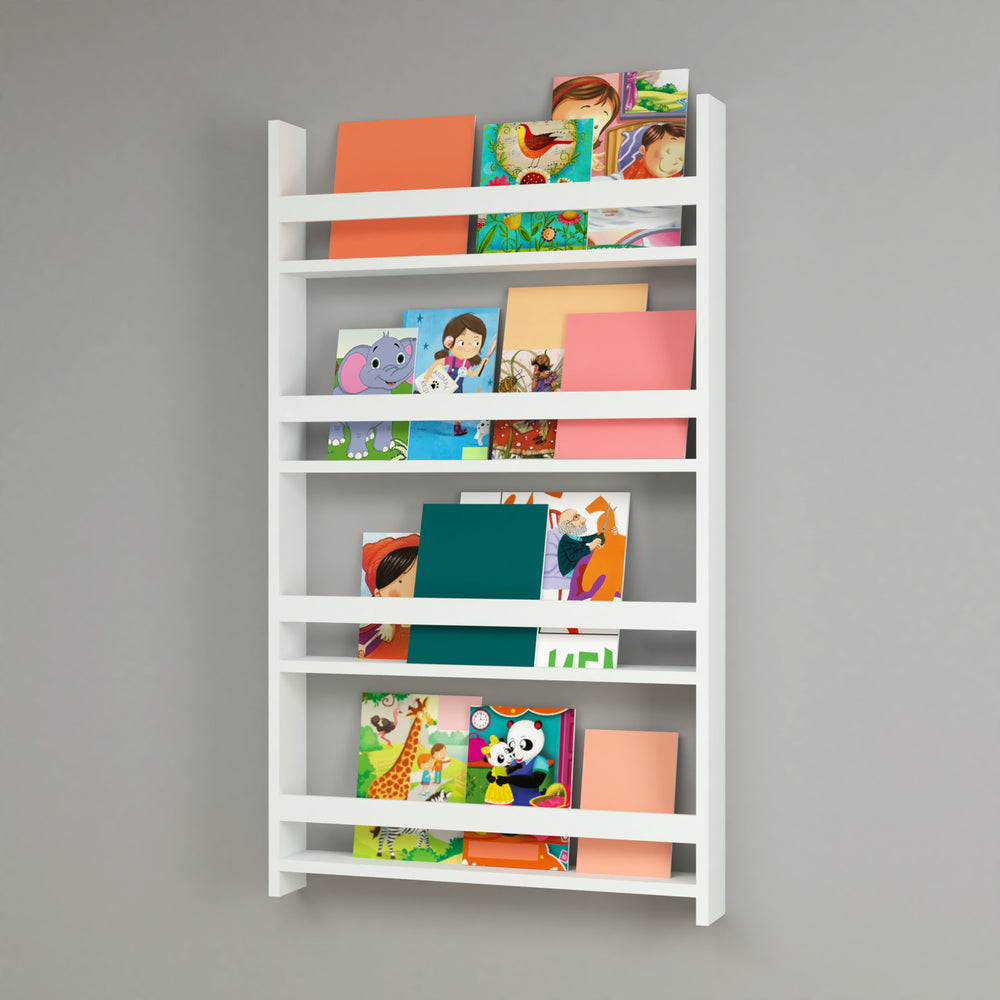 Regał dziecięcy Sotenäs 120x74x10cm biały [en.casa] - premiumXL