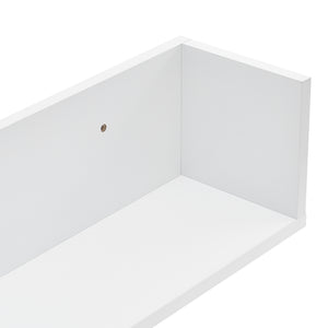 Półka ścienna Elverum 75 x 165 x 165 cm zestaw 2 różnych kolorów kolory en.casa