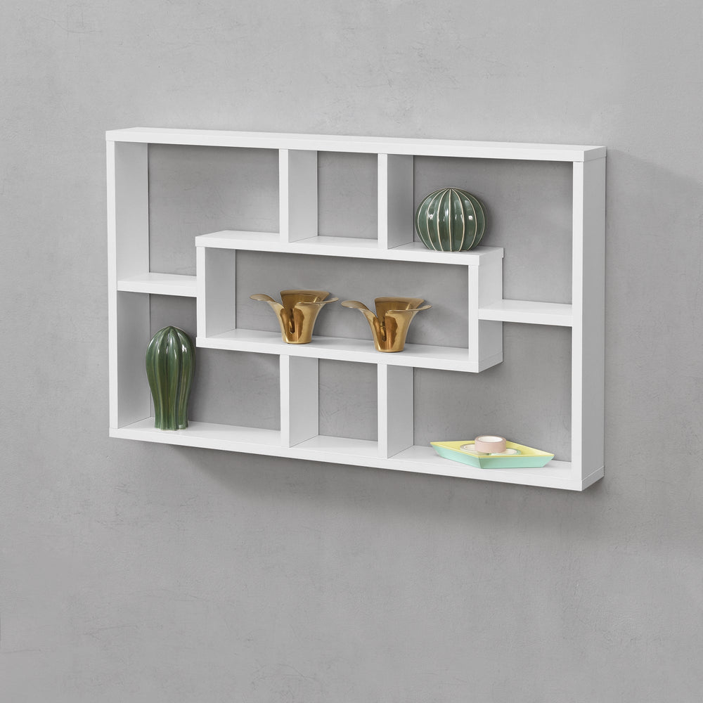 Półka ścienna Qinngua 77x10x48 cm różne kolory en.casa - premiumXL