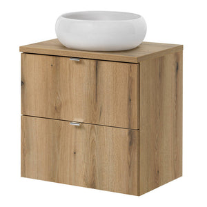 Umywalka Newport z szufladami 60x72x40 cm [en.casa]