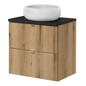 Umywalka Newport z szufladami 60x72x40 cm [en.casa]
